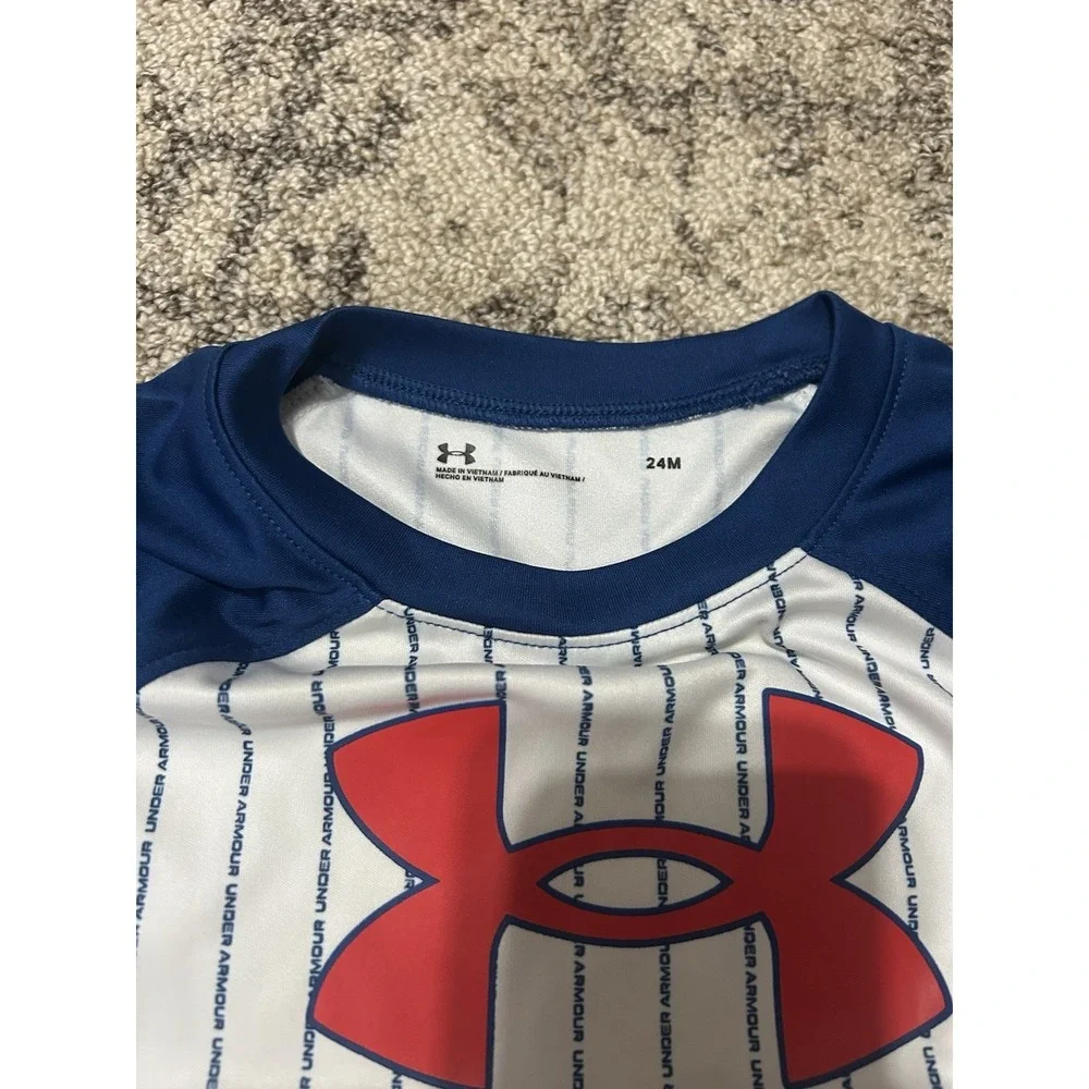 Under Armour Toddler Boys Long Sleeve Shirt Size 24 Months